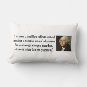 George Washington på Gun Högers Lumbarkudde