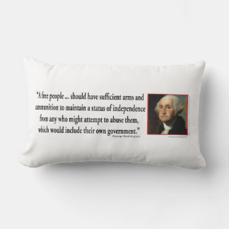 George Washington på Gun Högers Lumbarkudde