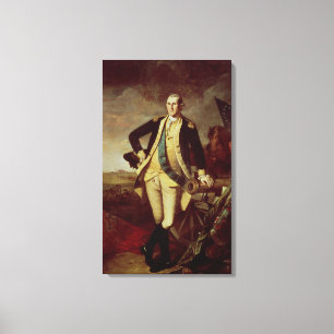George Washington på Princeton, 1779 Canvastryck