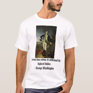 George Washington på Princeton, få manar har vi T Shirt