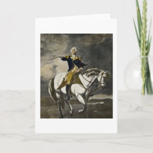 George Washington på Trenton Kort