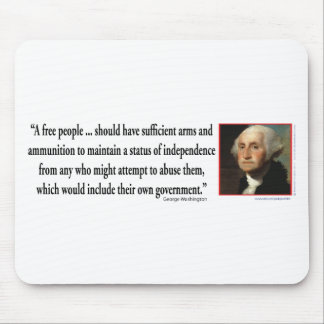 George Washington på vapenrättigheter Musmatta