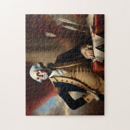 George Washington Patriotic History Buff Gift Pussel