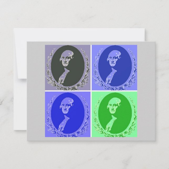 George Washington Pop Art (Framsida)