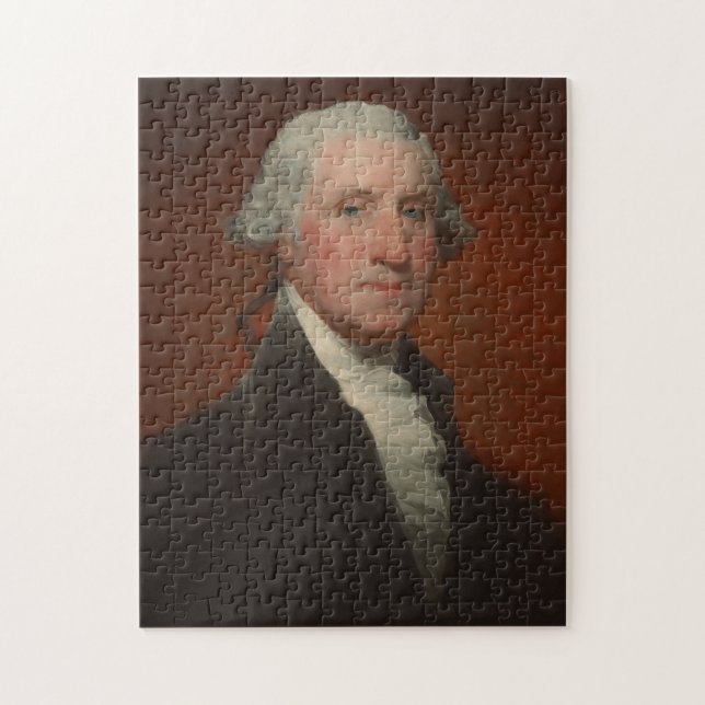 George Washington Portait Painting 1795 Pussel (Vertikal)