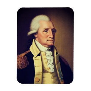 George Washington porträtt (1790) Magnet