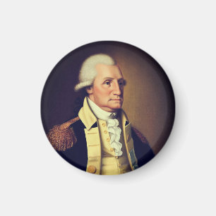 George Washington porträtt (1790) Magnet