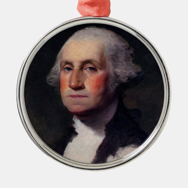 George Washington Porträtt 1 Julgransprydnad Metall (Framsidan)