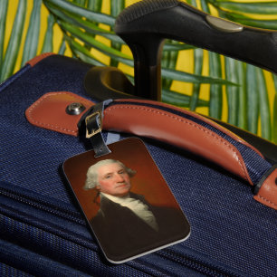 George Washington Porträtt Bagagebricka