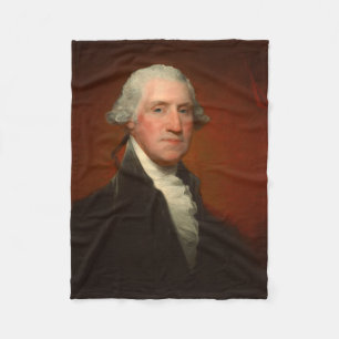 George Washington Porträtt Fleecefilt