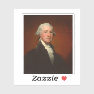 George Washington Porträtt Klistermärken