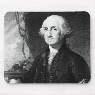 George Washington Porträtt mousepad Musmatta