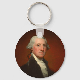 George Washington Porträtt Nyckelring