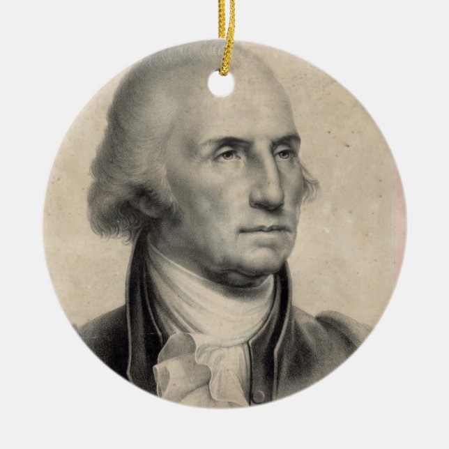George Washington Porträtt ornament (Framsidan)