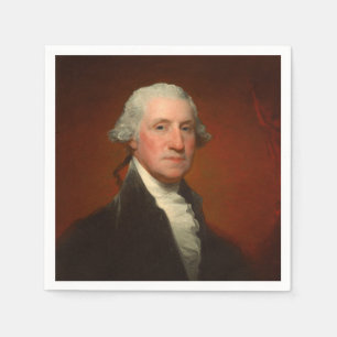 George Washington Porträtt Pappersservett