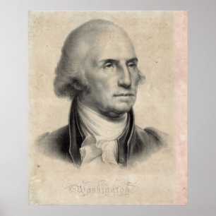 George Washington Porträtt poster/skriver ut Poster
