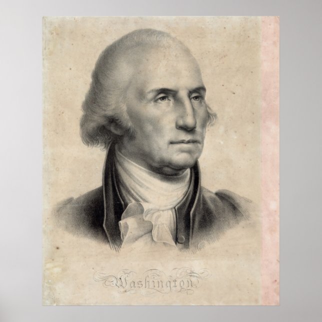 George Washington Porträtt poster/skriver ut Poster (Framsidan)