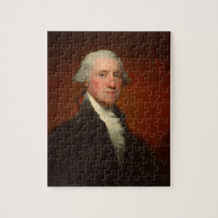 George Washington Porträtt Puzzle Pussel