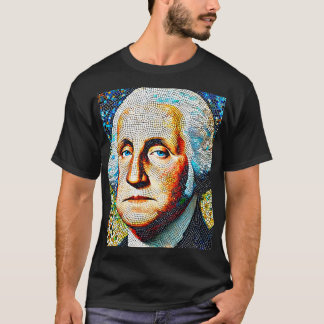 George Washington porträtt T-shirt