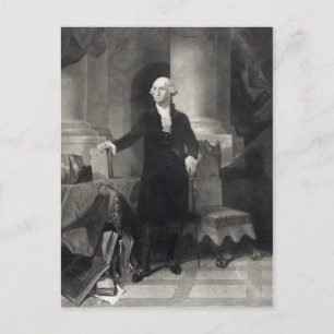 George Washington Porträtt vykort