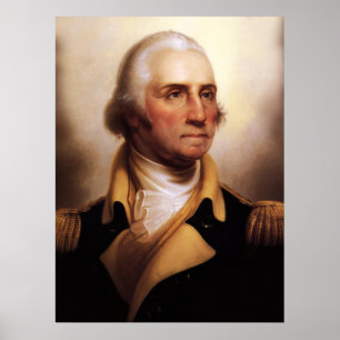 George Washington porträttaffisch Poster