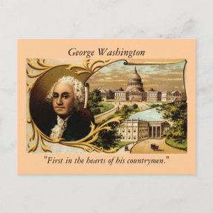 George Washington Postcard Vykort
