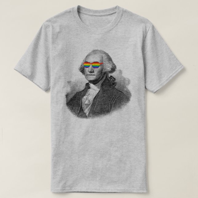 George Washington Pride T Shirt (Design framsida)