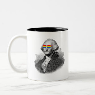 George Washington Pride Två-Tonad Mugg