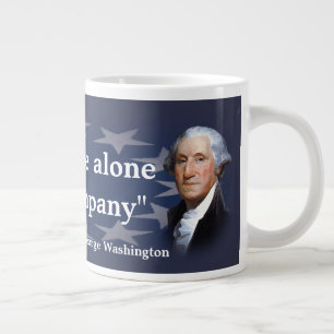 George Washington Quote på Bad Company Jumbo Mugg