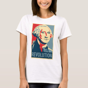 George Washington - revolution: Bästa OHP-damer Tee Shirt