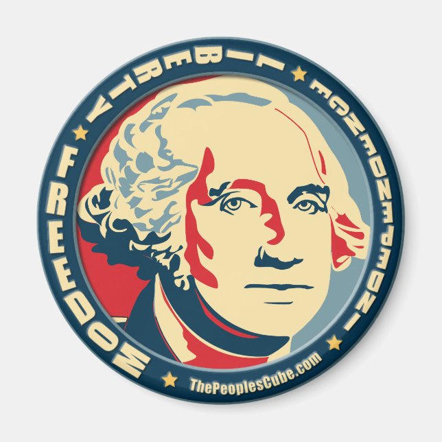 George Washington - Revolution: OHP Magnet (Framsidan)