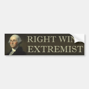George Washington right wingextremist Bildekal