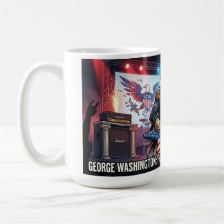 George Washington Rockstjärna - Grundlagsfader til Kaffemugg