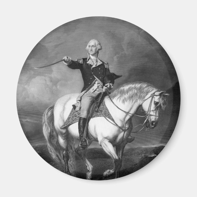 George Washington Salute magnet (Framsidan)