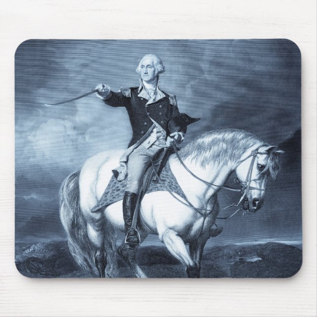 George Washington Salute mousepad Musmatta (Framsidan)