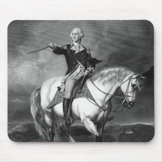 George Washington Salute mousepad Musmatta (Framsidan)