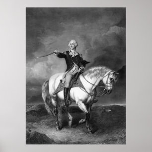 George Washington Salute poster/skriver ut Poster