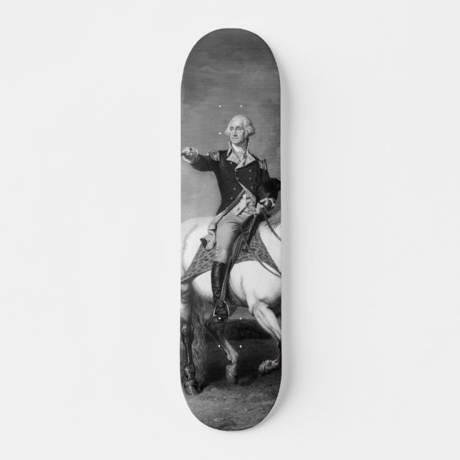 George Washington Salute skateboard (Framsida)