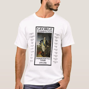 George Washington självständighet turnerar Tee