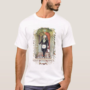 George Washington som en frimurare T-shirt