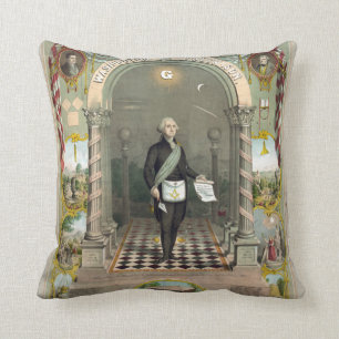 George Washington som Freemason Kudde