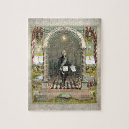 George Washington som Freemason Pussel