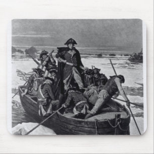 George Washington som korsar Delawaret River Musmatta