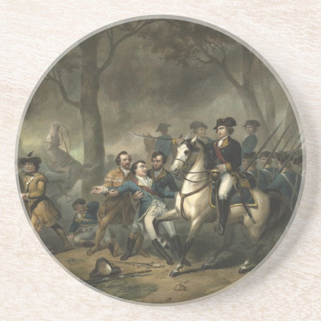 George Washington som soldat underlägg (Framsidan)