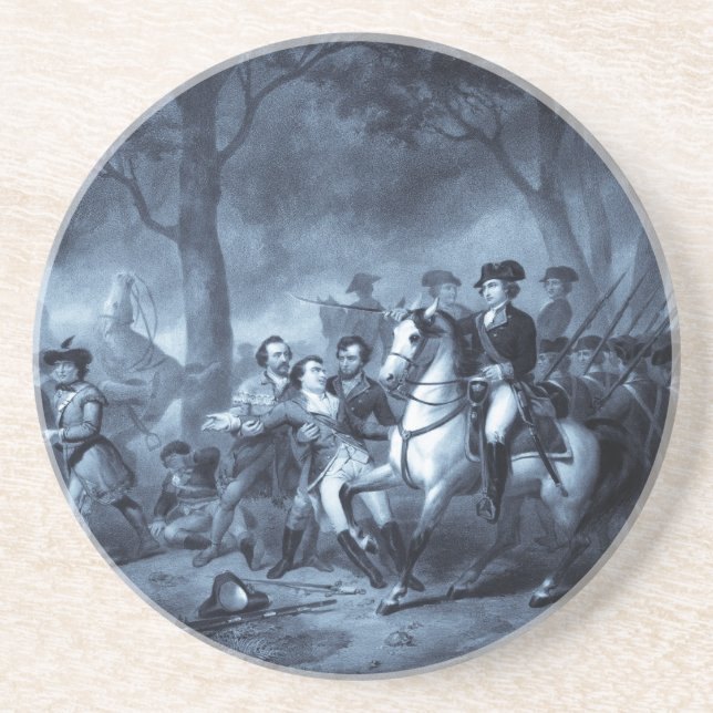 George Washington som soldat underlägg (Framsidan)