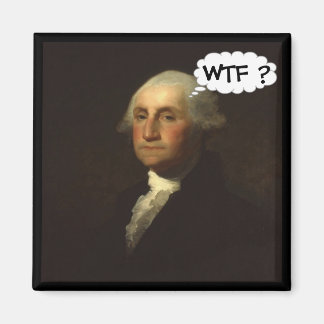 George Washington Spinning i hans grav Magnet