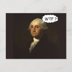 George Washington Spinning i hans grav Vykort