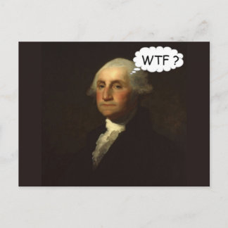 George Washington Spinning i hans grav Vykort