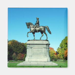 George Washington Statue i Boston Public Gardens Magnet