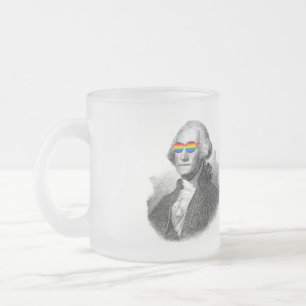 George Washington stolthet Frostad Glasmugg